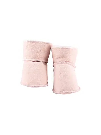 SHEPHERD OF SWEDEN | Chaussons bébé en peau de mouton Borås | rosa